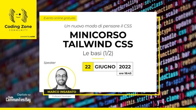 Minicorso Tailwind CSS